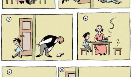 父子漫画,漫画中的温馨时光