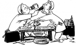 讽刺的漫画图片,揭开社会现象的“庐山真面目”