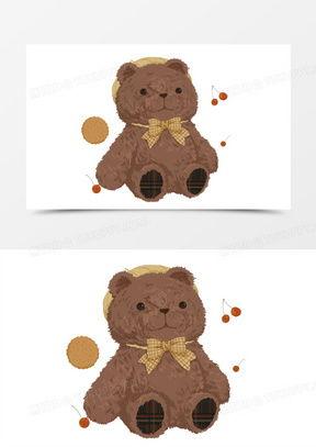 漫画熊,森林奇遇记